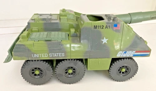HASBRO GI G.I. JOE 1984 SLUGGER TANK VEHICLE VINTAGE INCOMPLETE