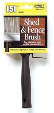 NEW SHED AND FENCE PAINT BRUSH CREOSOTE EXTERIOR PAINT WITH CLIP GOOD QUALITY