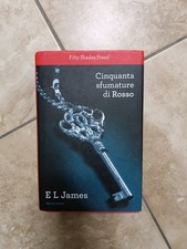cinquanta sfumature di rosso di E L James - libro CS