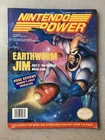 Vintage Nintendo Power Magazine Dec 1994 Earthworm Jim X-Men Poster Coupons SNES