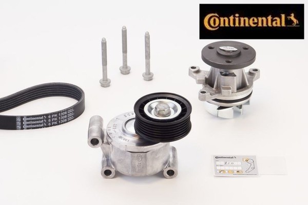 Continental Ctam 6PK1306WP1 Wasserpumpe + Keilrippenriemensatz-image