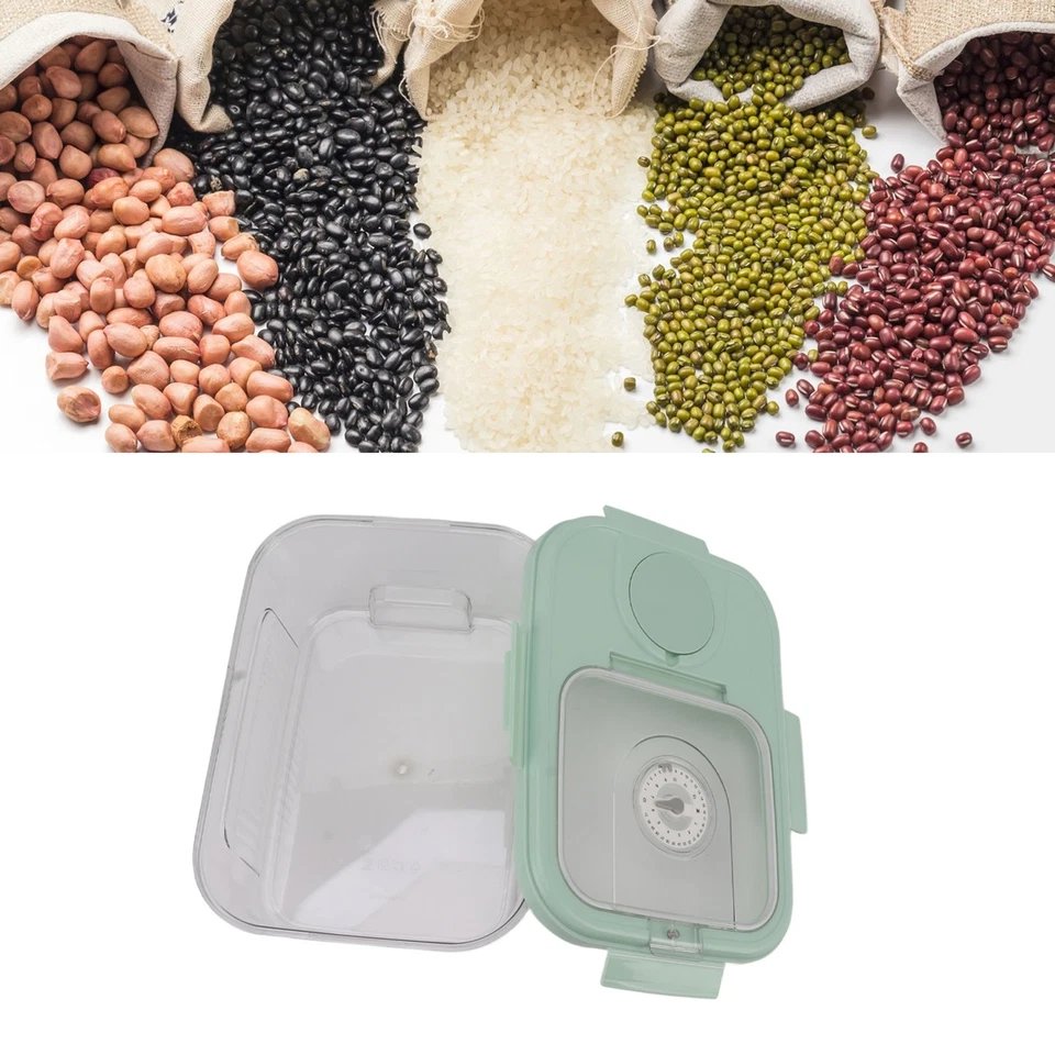 (Kleine 5kg Kapazität Grün)Reis Container Küche Trockenfutter Reis - Bild 4 von 4