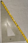 (5) Vintage Drafting Guides | Plastic Triangle Lot 14”—18.5” | Artist Supplies — photo 2