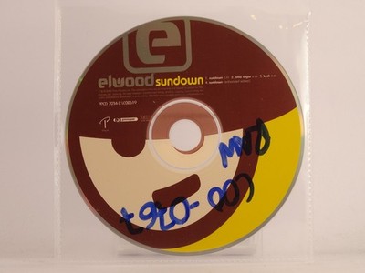ELWOOD SUNDOWN (X8) 4 Track CD Single including Plastic Sleeve 