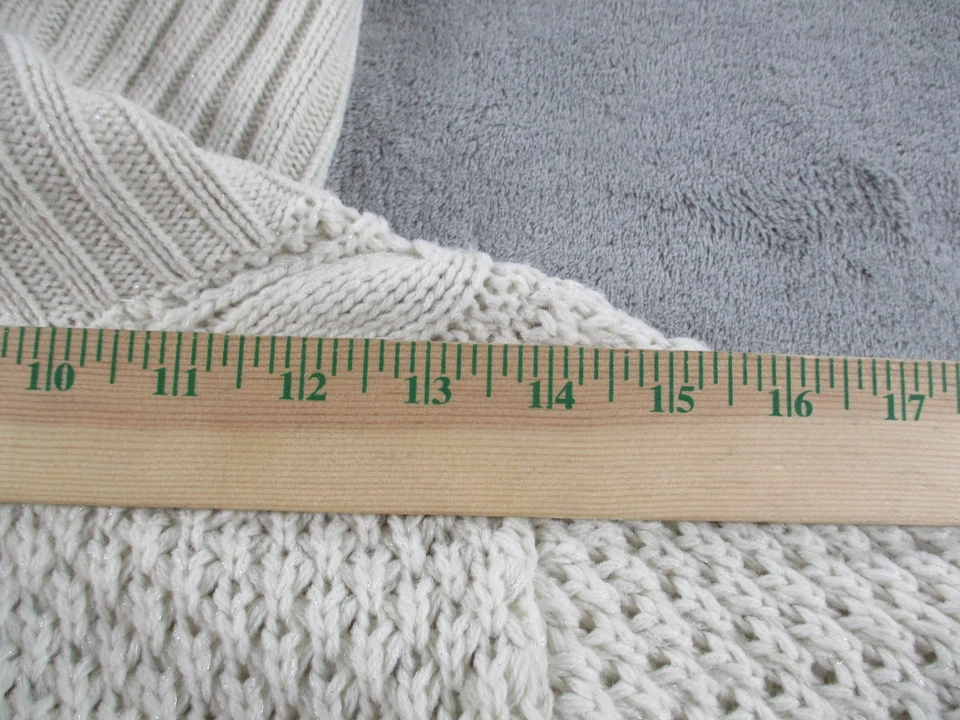 Cardigã suéter feminino vintage Harley Davidson S robusto cabo de malha zíper completo - Imagem 2 de 4