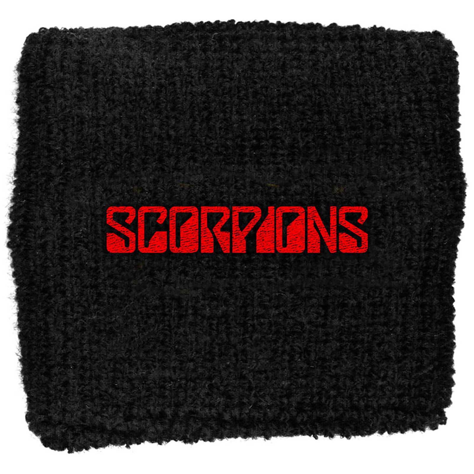Scorpions 'Red Logo' (Black) Wristband NEW OFFICIAL