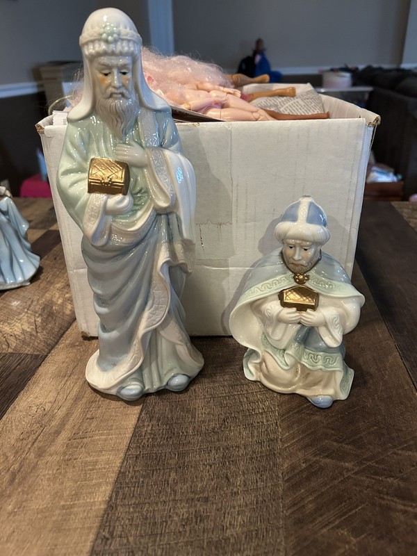 Vintage Wise Men Lot Of 2