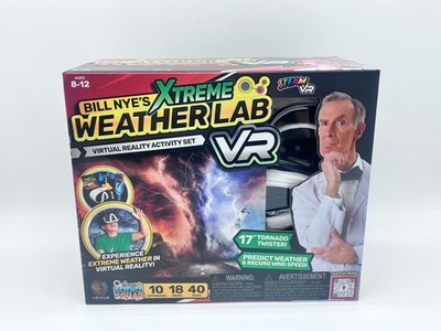 Bill Nye's Xtreme Weather Lab Virtual Reality Activity Set - OPEN BOX NEW