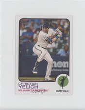 2022 Heritage Oversized Base 1973 Topps /1000 Christian Yelich #OB-CYH 3q7