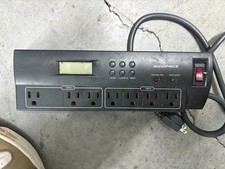 Monoprice 7-outlet surge protector with a programmable timer