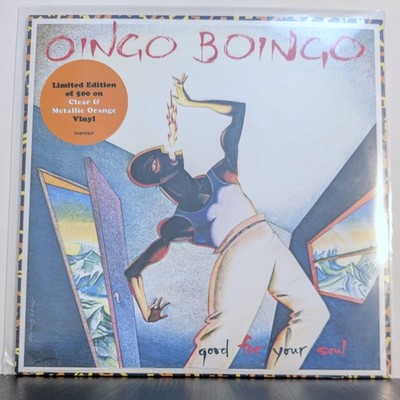 Oingo Boingo Good For Your Soul 2023 US LP Ltd Ed Clear Orange Rubellan RUBY23LP