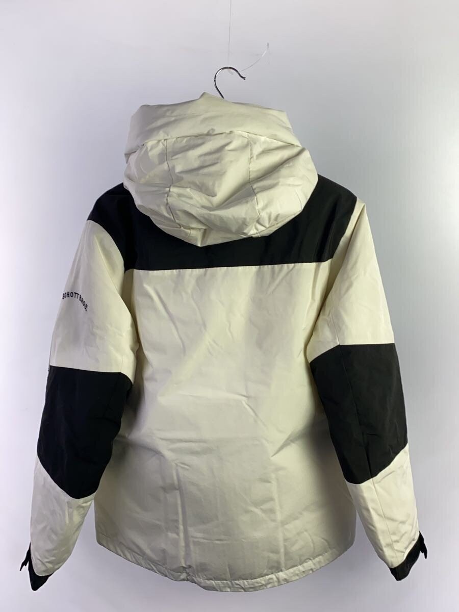 Schott Down Parka M White Polyester  with Stains - image 2