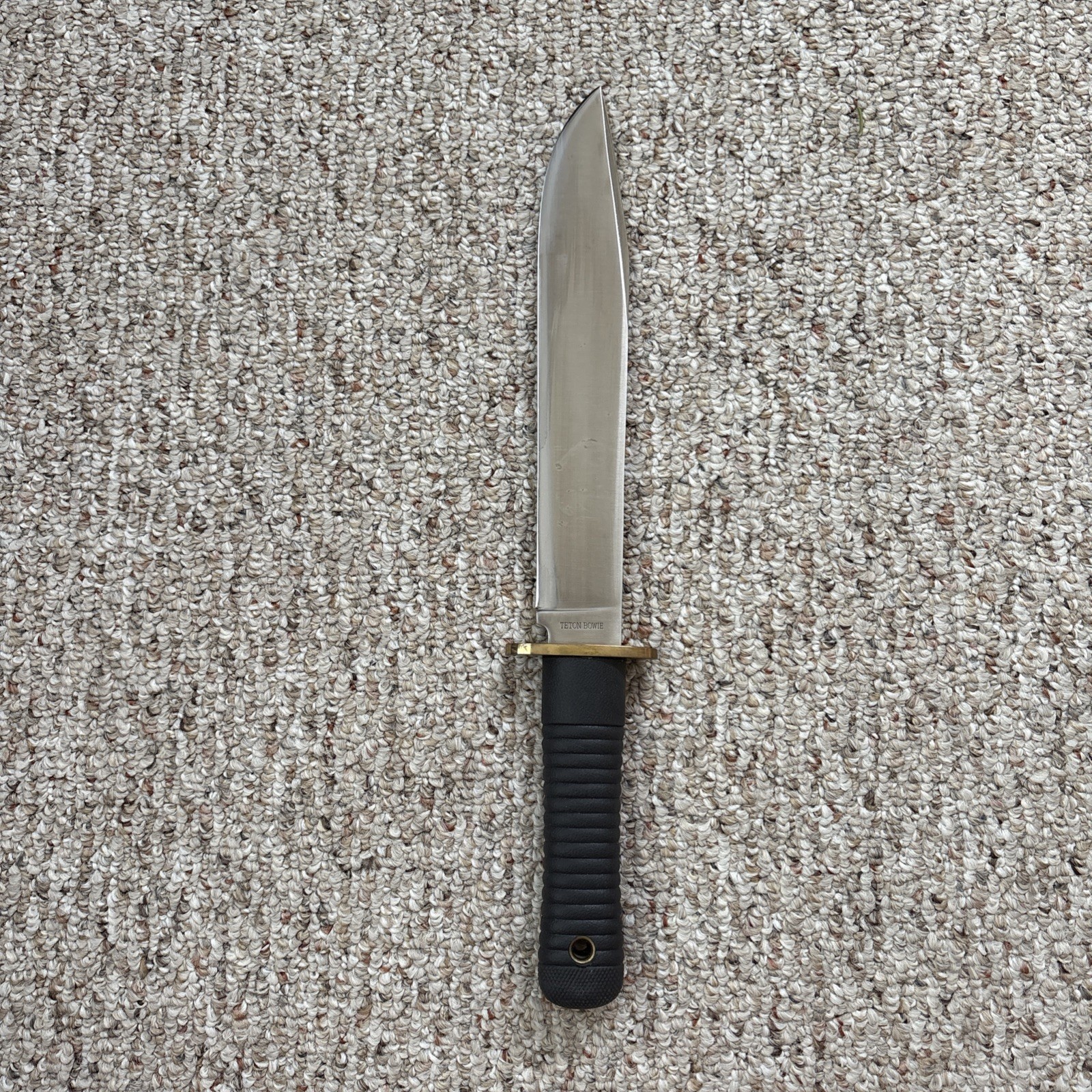 Blackjack Hunter Teton Bowie Fixed Blade Knife Full Tang Seki Japan 9.25" Blade