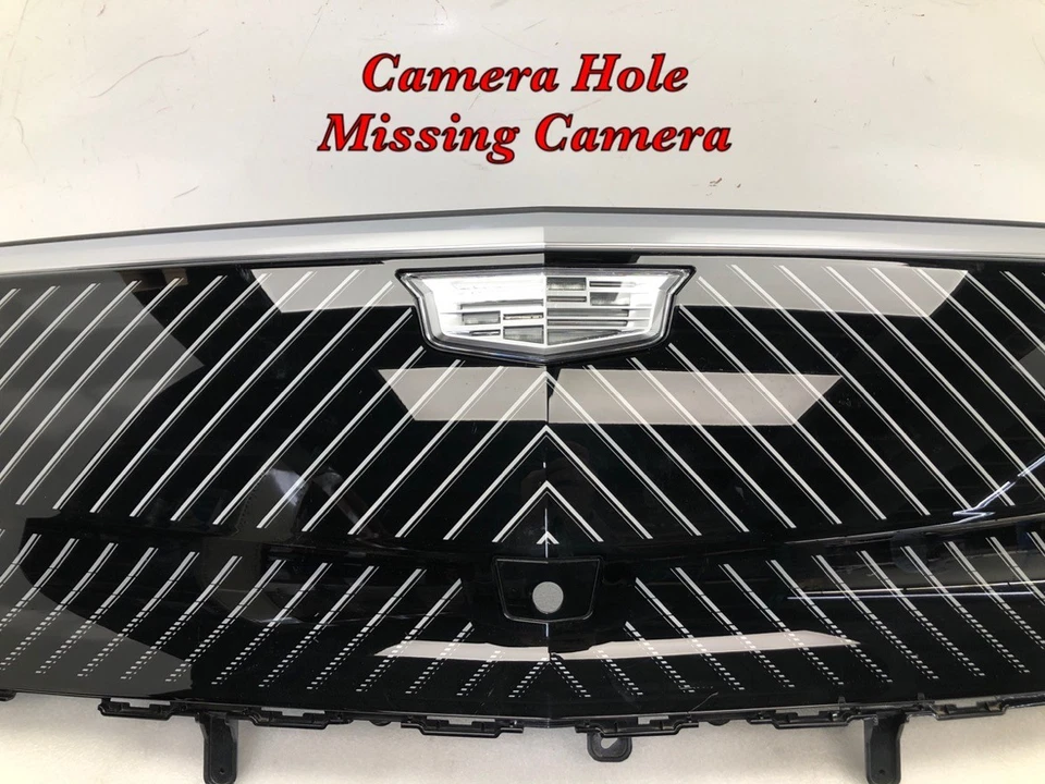 OEM 2023 2024 2025 2026 Cadillac LYRIQ parrilla superior delantera emblema LED orificio de cámara Foto 4 de 4