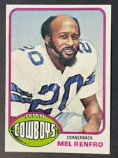 VINTAGE 1976 Topps football MEL RENFRO # 368 -▶HOF !!!◀- NM-MT