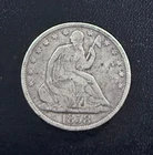 1858-O Liberty Seated Half Dollar -- Very Good to Fine Example