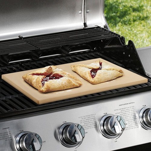 Large Pizza Stone for Oven 20 Inch, Rectangular Baking Stone 20" x 13.5" x 0.67" - Picture 4 of 8