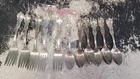 11 Piece Sterling Sterling Silver Flatware Spoons and Knives Reed & Barton 440g