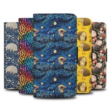 FLIP CASE FOR SAMSUNG GALAXY|CUTE ECHIDNA PUGGLE MONOTREME PATTERN #A1