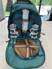 Fortnum Mason 4-Person Picnic Backpack Rucksack NEW