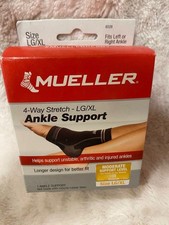 Mueller, Ankle Support, 4-Way Stretch, Size LG/XL, 1 ea