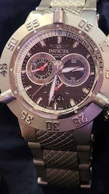 Invicta Subaqua Noma III  Chronograph Model No. 4574 Swiss Made W.R. 500 MT. 