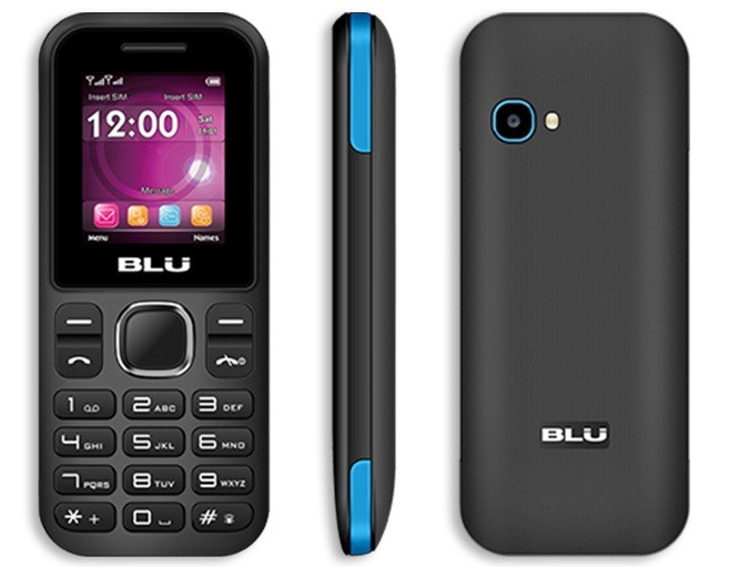 BLU Z3 Music GSM Unlocked 1.8" Dual Sim FM Radio Cellphone - Tested Works