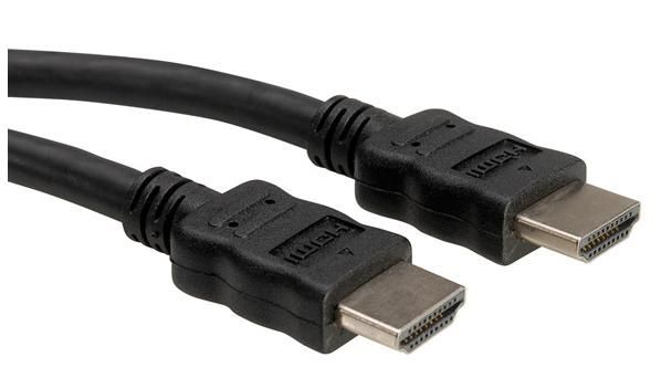 Roline HDMI (Typ A) — HDMI (Typ A) (5 m), Videokabel, Schwarz - Bild 2