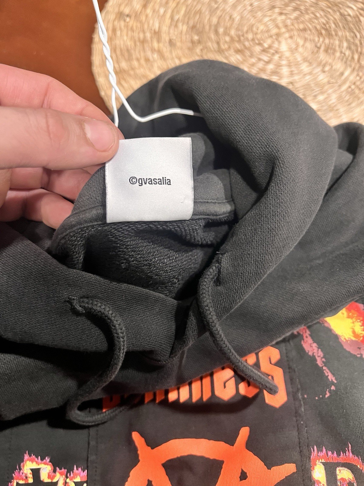 Authentic Vetements Hardcore Metal Patch Hoodie S… - image 11