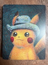 CUSTOM Pikachu Pok mon X Van Gogh Collectible Matte Steelbook Case G2  NEW 