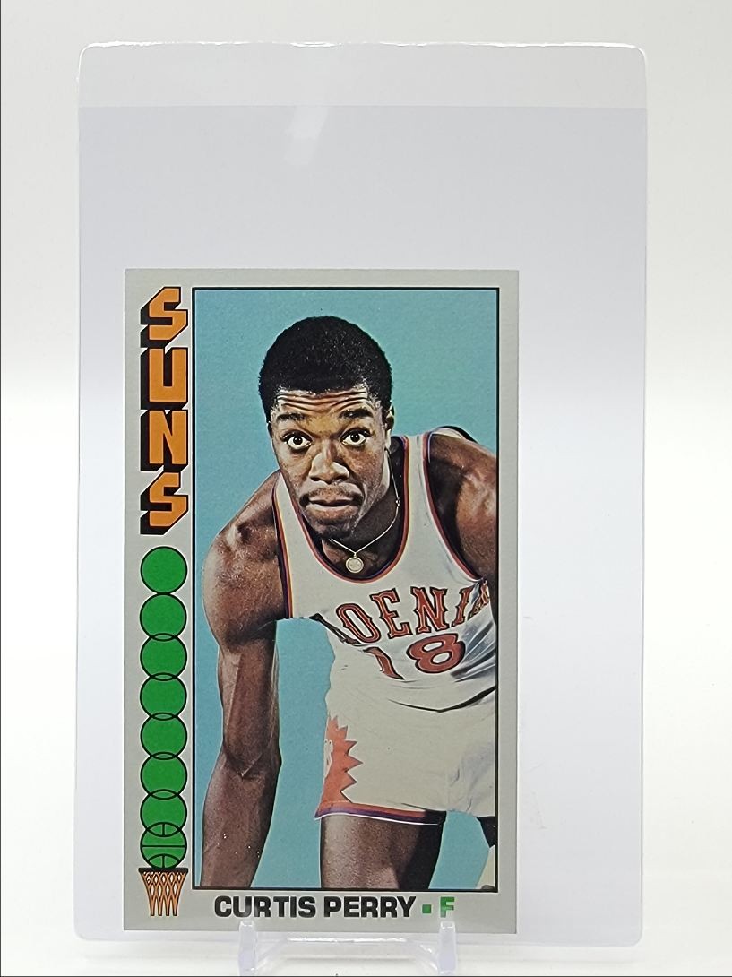 CURTIS PERRY 1976-77 TOPPS BASKETBALL PHOENIX SUNS #116 Q3562