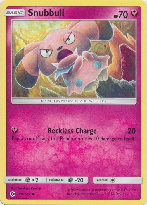 Snubbull - 90/149 - Common - Near Mint