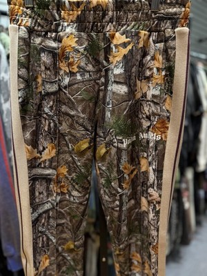 PALM ANGELS Tree Camo Track Pants Brown Small $790 MSRP | eBay