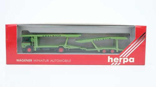 Herpa H0 806036 MB Hödlmayr Autotransporter | Condition: Gebraucht
