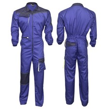 Royal Blue/Navy blue Work Wear Overalls Boiler Suit Coveralls Mechanics Boilersu