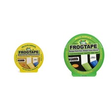 Image of Frog Tape Yellow Delicate Surface Painters Masking Tape 36mm x 41.1m & Green