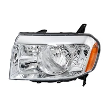 For 2009-2010-2011 Honda Pilot Left Driver Side Halogen Headlight Assy w/Chrome