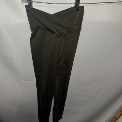 Aerie Offline XS Green Cross Over Real Me Hi Rise 7/8 Leggings