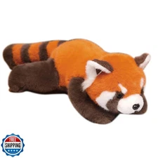 PASHMAIRE Weighted Red Panda Stuffed Animal, 17IN Cute Panda Plush Toys Super