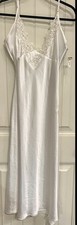 Vintage JCPenney DelicatesY2K A Line Slip Nightdress With Lace Detail Size L NEW