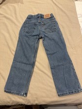 Vintage Levi  s 550, Relaxed Fit, Red Tab, Youth Size 9 Regular, May 2006