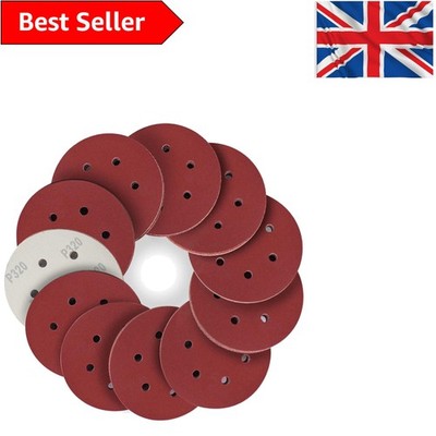 Hochleistungs-Schleifscheiben 150 mm 320er-Körnung - 50er-Pack für müheloses Finishing