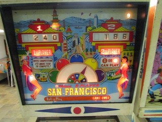 San Francisco Pinball Machine