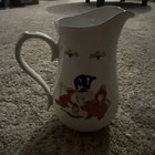 Vtg. Oneida Farm Friends Large Pitcher Stoneware Farm Collectible — photo 3