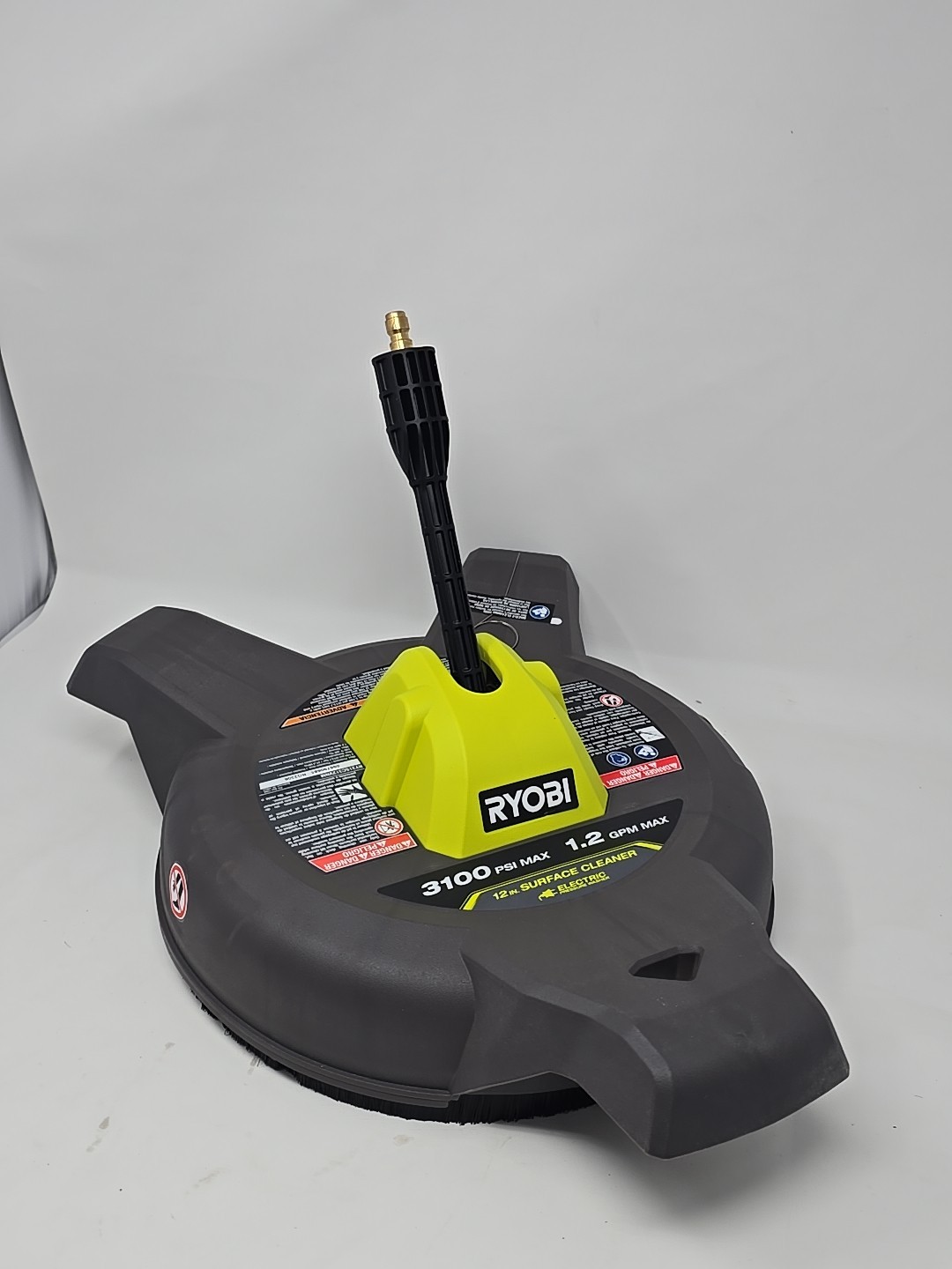 (USED) RYOBI 12 in. 3100 PSI Electric Pressure Washer  w/Cas