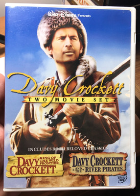 Davy Crockett - King Of The Wild Frontier & And The River Pirates (DVD, 2004)