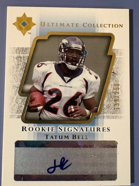 Tatum Bell Ultimate Collection #103 Autograph