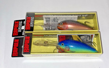 Two Rapala Down Deep Rattlin Fat Rap  DRFR-7 Fishing Lures NOS- Ireland