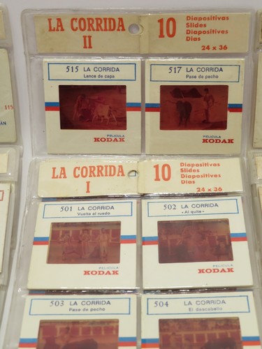 8 Vintage Kodak 35mm Slides Spain – Bullfighting, Costa del Sol, Folklore - Picture 4 of 5