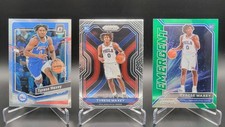 Tyrese Maxey - 3 Rookie and Parallel Card Lot (Prizm and Optic) SHARP!